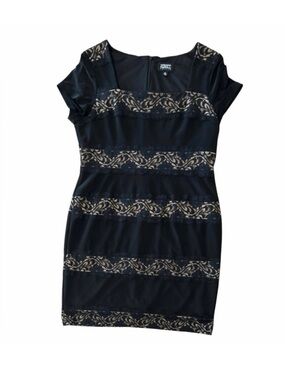 Adrianna Papell Lace Cocktail Dress